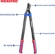 Веткорез садовый Workpro PRO 686 мм (WP332019) - изображение 3