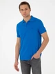 Поло довге чоловіче Pierre Cardin G021GL011-000-2186292 XL Синє (8683858466482) - зображення 1
