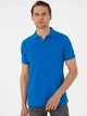 Поло довге чоловіче Pierre Cardin G021GL011-000-2186292 XL Синє (8683858466482) - зображення 4