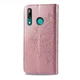 Шкіряний чохол-книжка Epik Art Case з візитницею на Huawei P Smart Z Рожевий - зображення 3