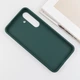 TPU чехол Epik Bonbon Metal Style для Samsung Galaxy S23+ Зеленый / Pine green - изображение 4
