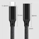 Кабель подовжувач Type-C male - Type-C female 3.1 gen 2 e-marker PD 100W 2 м Чорний (TCMF-2) - зображення 6