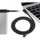 Кабель Type-C – Type-C 3.2 gen2 e-marker PD 100W кутовий 90 градусів 3 м Чорний (TC100W-90-3) - зображення 8