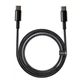 Кабель Type-C to Type-C Baseus Tungsten Gold Fast Charging 100W 2m Black (CATWJ-A01) - изображение 2