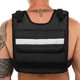 Утяжелитель жилет с регулируемым весом 10кг Zelart WEIGTH VEST черный TA-7805-10 - изображение 14