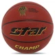 Мяч баскетбольный Star Champ Grip 4277C для зала и улицы (Indoor/Outdoor) размер 7 Brown - изображение 1