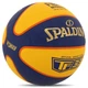 Баскетбольный мяч №6 SPALDING TF 33 GOLD Композитная кожа для зала для улицы сине-желтый 76862Z - изображение 2