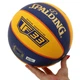 Баскетбольный мяч №6 SPALDING TF 33 GOLD Композитная кожа для зала для улицы сине-желтый 76862Z - изображение 5