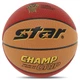 Мяч баскетбольный Star Champ Grip 4277C для зала и улицы (Indoor/Outdoor) размер 7 Brown-Orange - изображение 1
