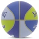Баскетбольный мяч №7 75-78 см 567–650 г SPALDING ALL CONFERENCE сиренево-салатовый 77394Y - изображение 3