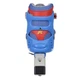 Роликовые коньки раздвижные детские Kepai 320 размер 28-31 Red-Blue - изображение 3