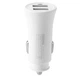 Автомобильное зарядное устройство Remax RCC-217 2.4A 2*USB + 3-in-1 кабель (Lightning/microUSB/Type-C) white - изображение 3