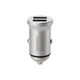 Автомобильное зарядное устройство Remax Alloy III RCC-222 2*USB 4.8A (Silver) - изображение 1