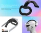 Ремінець із регульованим кріпленням на голову Head Strap + акумуляторна батарея Battery pack 6500 mAh (18500 mWh) DOBE для VR шолома віртуальної реальності Meta Oculus Quest 3 / 3S | Skin Friendly матеріали - зображення 5