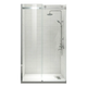 Двері в нішу Koer SR SD01-120x200-TR-01 прозоре скло Easy Clean 8мм, хром (KR5376) - зображення 1