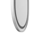 Зеркало Mixxus Premium ELLIPSE MV05-80x70-Reverse WHITE с Led Touch, Anti-fog, димером (3-6,5kK) (MP6645) - изображение 4