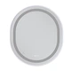 Дзеркало MIXXUS PREMIUM ELLIPSE MV05-80x70-REVERSE WHITE з LED Touch, Anti-fog, димером (3-6,5kK) (MP6645) - зображення 9