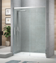 Двері в нішу Koer SR SD05-140x200-TR-01 прозоре скло Easy Clean 6мм, хром (KR5406) - зображення 2