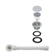 Бокс душовий з гідромасажем Mixxus STRONG SBH01-90x90x215-FB SATIN з високим піддоном (MI6888) - зображення 9