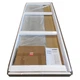 Двері в нішу Koer SR SD04-120x200-TR-07 прозоре скло Easy Clean 10мм, графіт (KR5388) - зображення 2