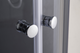 Душова кабіна з низьким піддоном MIXXUS CUBIC SCT01-100x100x195-FB матове скло 4 мм Chrome (MI6904) - зображення 2