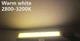 Сверхяркая светодиодная COB панель 120х36мм 12-16w 12v теплый белый 2800-3000K - изображение 4