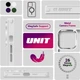Чехол для смартфона ArmorStandart Unit MagSafe для Apple iPhone 12/12 Pro Matte/Transparent/Silver (ARM70444) - изображение 5