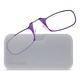 Окуляри Thinoptics +1.50, фіолетові + Чохол універсальний прозорий (1.5PURWUP) - зображення 2