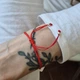 Серебряный Красный браслет Оберег Ось На серебро 925 пробы черненное 75313 1.67г - изображение 7