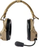 Активные наушники Ops-Core AMP Communication Headset-Connectorized, Гарнитура (Верхний держатель) tan - изображение 6