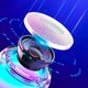 Миниатюрная портативная Bluetooth колонка с влагозащитой, эффектной синей и фиолетовой подсветкой - изображение 8