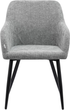Стілець для кухні та вітальні Homla SELLA 57 x 59.5 x 83 см Grey (5906496738043) - зображення 2