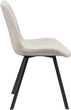 Krzesło do kuchni i salonu Homla SILLA 52 x 60 x 83.5 cm Beige (5906496737985) - obraz 3