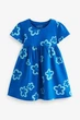 Трикотажное летнее платье с коротким рукавом для девочки 86-92 см (1.5-2Y) - изображение 3