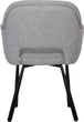 Krzesło do kuchni i salonu Homla CAMPEA 62 x 61 x 84 cm Grey (5906496742064) - obraz 5