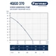 Насос шнековий глибинний Farmer 4QGD 370, H 82м, Q 29.5л/хв (кабель 10 м) - изображение 3