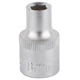 Насадка шестигранна коротка 1/2" 8мм CrV mid SIGMA (6071081) - зображення 1