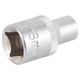 Насадка шестигранна коротка 1/2" 8мм CrV mid SIGMA (6071081) - зображення 4