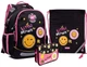 Рюкзак шкільний ортопедичний + пенал + сумка для взуття YES S-83 Smiley World - зображення 1
