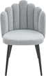 Krzesło do kuchni i salonu Homla LUXE 49 x 55 x 85 cm Grey (5906496741746) - obraz 2