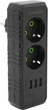 Сетевой разветвитель Voltronic F102-Black тройник с заземлением 2 розетки + 3 USB 1А, 2500W, 10A, 110-250V Max, Blister (YT38170) - изображение 1
