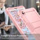 Протиударний чохол з підставкою Shockprof Capsule на Samsung Galaxy Tab A7 Lite 8.7” SM-T220 SM-T225 Рожевий - зображення 8