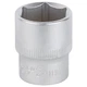 Насадка шестигранна коротка 1/2" 24мм CrV mid SIGMA (6071241) - зображення 1