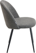 Стілець для кухні та вітальні Homla FRESCA 47 x 56 x 78 см Dark Grey (5906496741920) - зображення 3