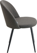 Стілець для кухні та вітальні Homla AMPLA 47 x 56 x 78 см Dark Grey (5906496741944) - зображення 3