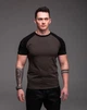 Футболка с карманом R.A. Black Raglan Sleeve XL хаки 2321 XL - изображение 2