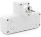 Сетевой разветвитель Voltronic F302-White тройник Т-образный с заземлением 2 розетки + 3 USB 1А, 2500W, 10A, 110-250V Max, Blister (YT38184) - изображение 2