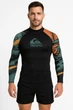 Мужской рашгард для плавания HydroSkin Fit TRICOTA черный S - изображение 1