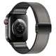 Ремешок для часов Hoco WHЗ4 135-220 мм кожа и эко силикона магнитная застежка Apple Watch Dark Grey - изображение 1