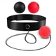 Пневмотренажер для бокса с двумя мячами, файтбол fight ball Black-Red - изображение 2